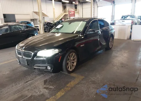 2015 BMW 535I из США, поврежденный, VIN WBA5B1C50FD921713